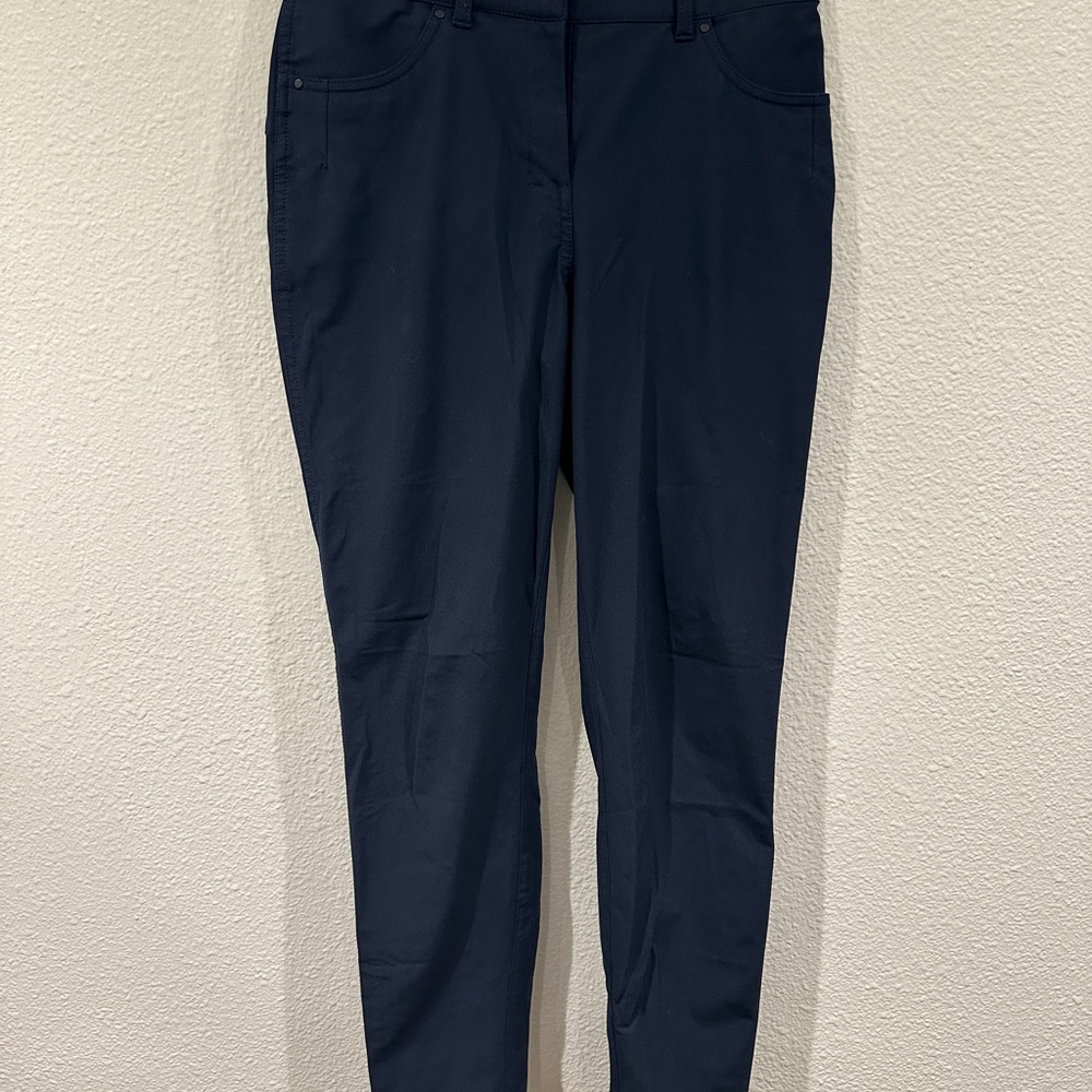 Lululemon Athletica Dark Blue Straight Leg Pants